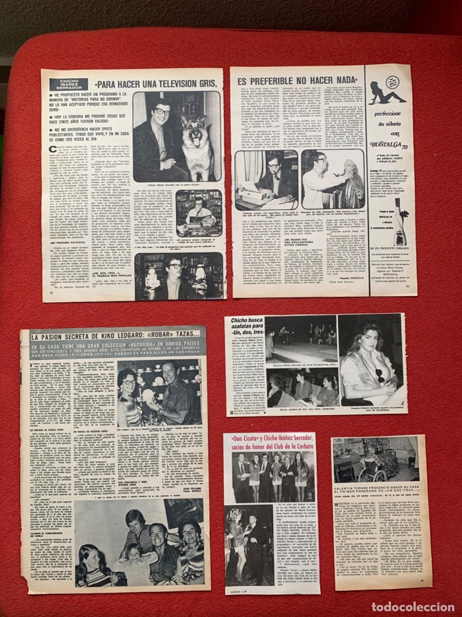 Coleccionismo de Revistas y Peri&oacute;dicos: COLECCI&Oacute;N PRENSA UN DOS TRES RESPONDA OTRA VEZ CHICHO IB&Aacute;&Ntilde;EZ SERRADOR CLIPPINGS RECORTES REVISTAS