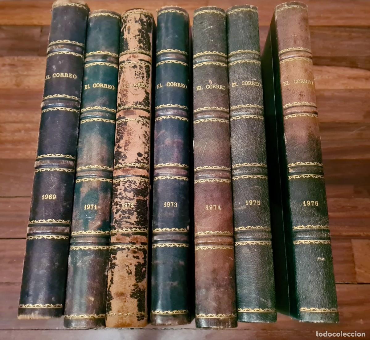 Coleccionismo de revistas y peri&oacute;dicos: Revista El Correo de la Unesco tomos 1969, 1971, 1972, 1973, 1974, 1975 y 1976