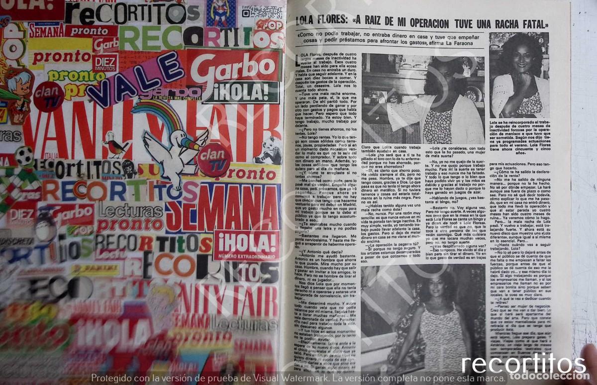 Coleccionismo de revistas y peri&oacute;dicos: LOLA FLORES