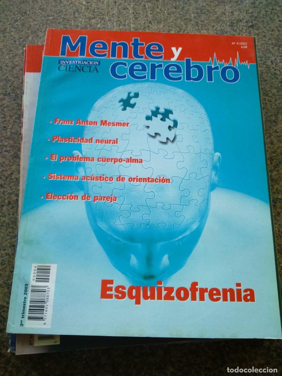 Collectionnisme de Revues et Journaux: REVISTA MENTE Y CEREBRO -- N&ordm; 4 -- 2003 -- ESQUIZOFRENIA --