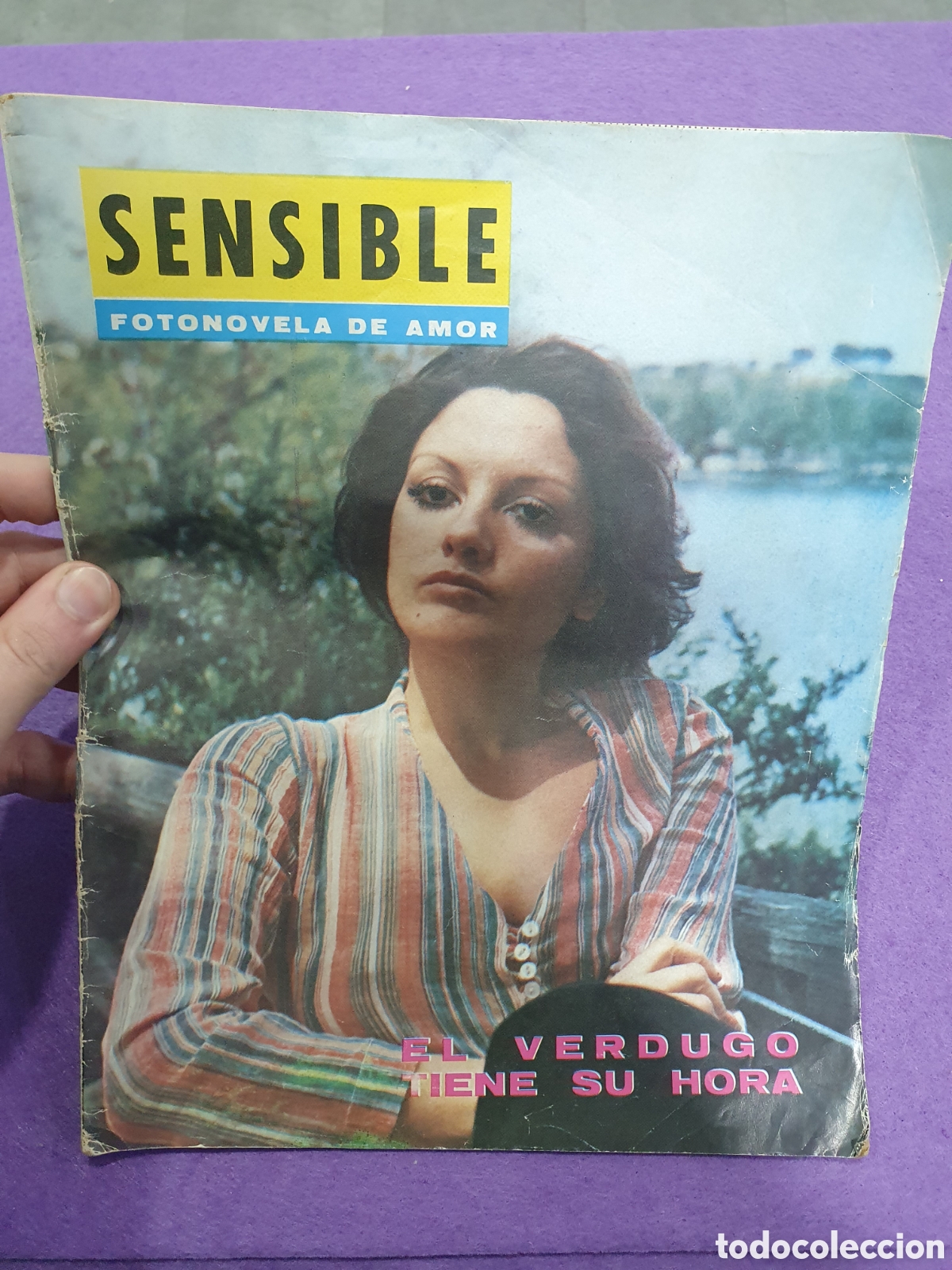Colecionismo de Revistas e Jornais: Sensible. Fotonovela de amor. El verdugo tiene su hora. (L97)