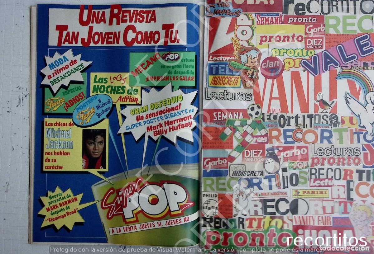Coleccionismo de revistas y peri&oacute;dicos: MICHAEL JACKSON SUPER POP - Foto 1