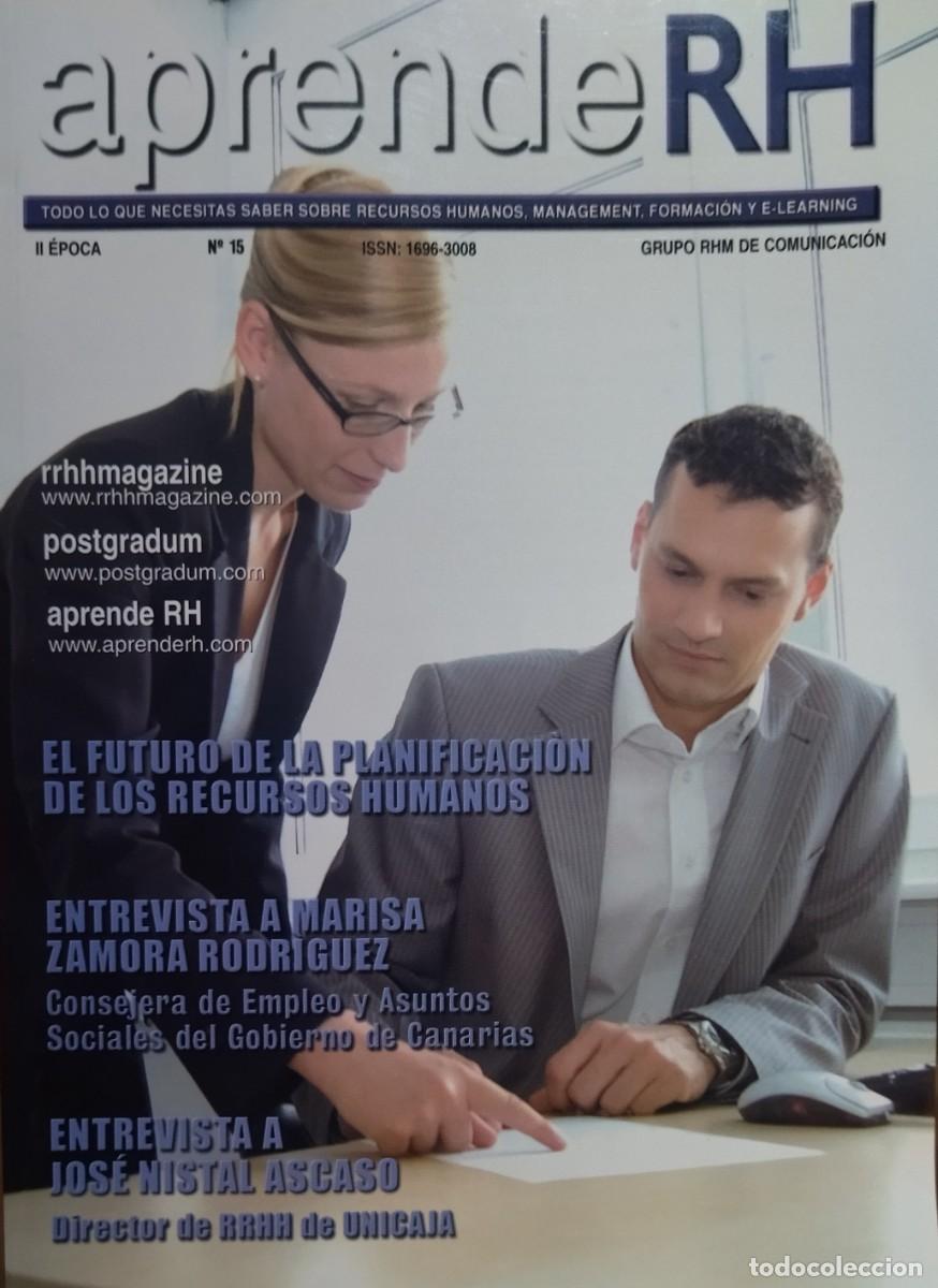 Coleccionismo de revistas y peri&oacute;dicos: REVISTA aprendeRH. 2007 N&ordm; 15. EXCELENTE ESTADO.