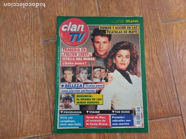 Coleccionismo de Revistas y Peri&oacute;dicos: CLAN TV N &ordm; 221 1991 PORTADA LORENZO LAMAS FALCON CREST