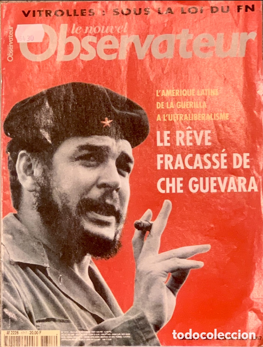 Coleccionismo de revistas y peri&oacute;dicos: Revista. Le Nouvel Observateur. 1997. Le Reve Fracasse de Che Guevara.
