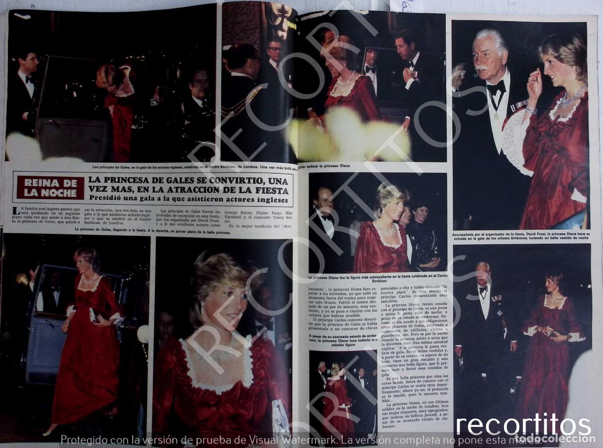 Coleccionismo de revistas y peri&oacute;dicos: lady di diana de gales