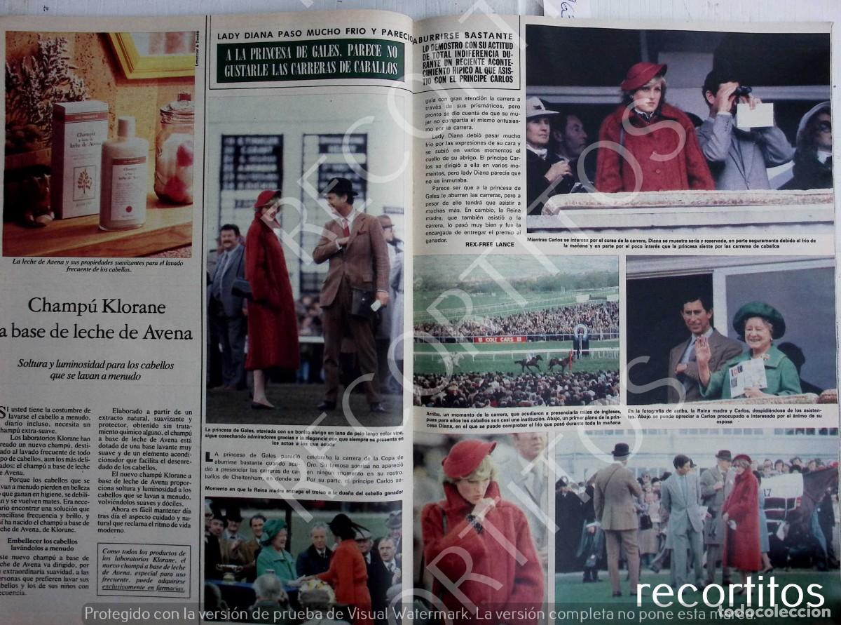 Coleccionismo de revistas y peri&oacute;dicos: lady di diana de gales