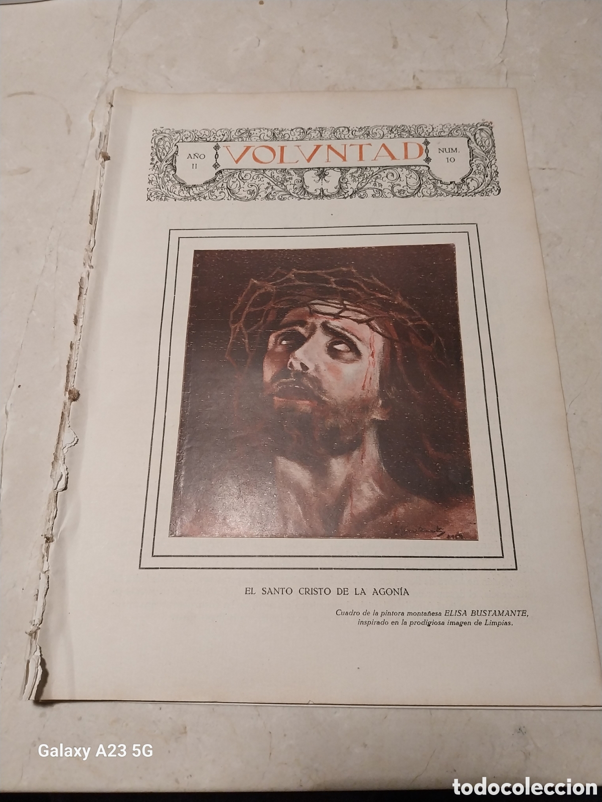 Sammeln von Zeitschriften und Zeitungen: REVISTA 1920 CONSIDERACIONES DE LA PASION Y MUERTE DE CRISTO POR FRAY LUIS DE GRANADA. LA CASA- CUNA