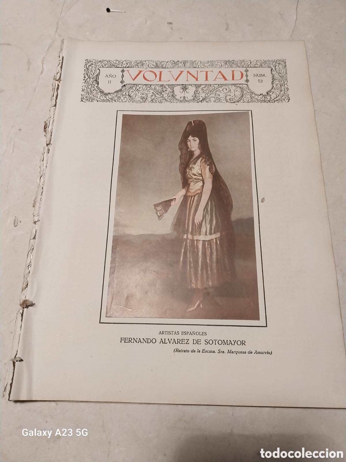 Collectionnisme de Revues et Journaux: REVISTA 1920 SOR MARIA DE AGREDA Y FELIPE IV .FAENAS OLIVARERAS. SEVILLA, LA REINA EN LOS TOROS