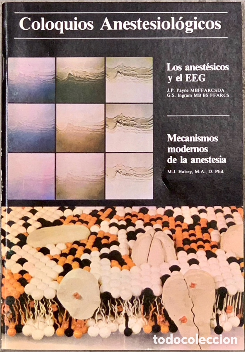 Coleccionismo de revistas y peri&oacute;dicos: Revista. Coloquios Anestesiologicos. A&ntilde;os 80. Los Anest&eacute;sicos y el EEC.