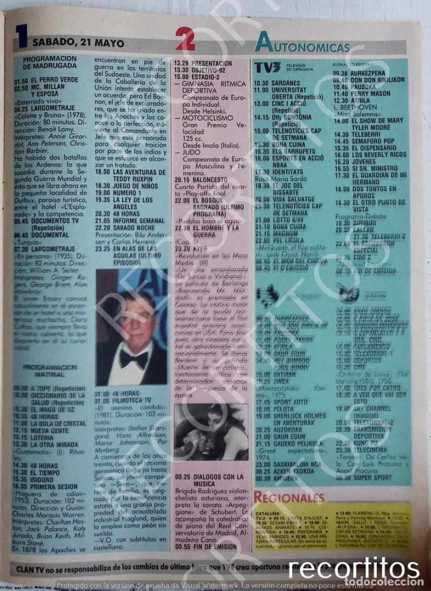 Coleccionismo de Revistas y Peri&oacute;dicos: CHARLTON HESTON LOLITA SEVILLA BIENVENIDO MR MARSHALL