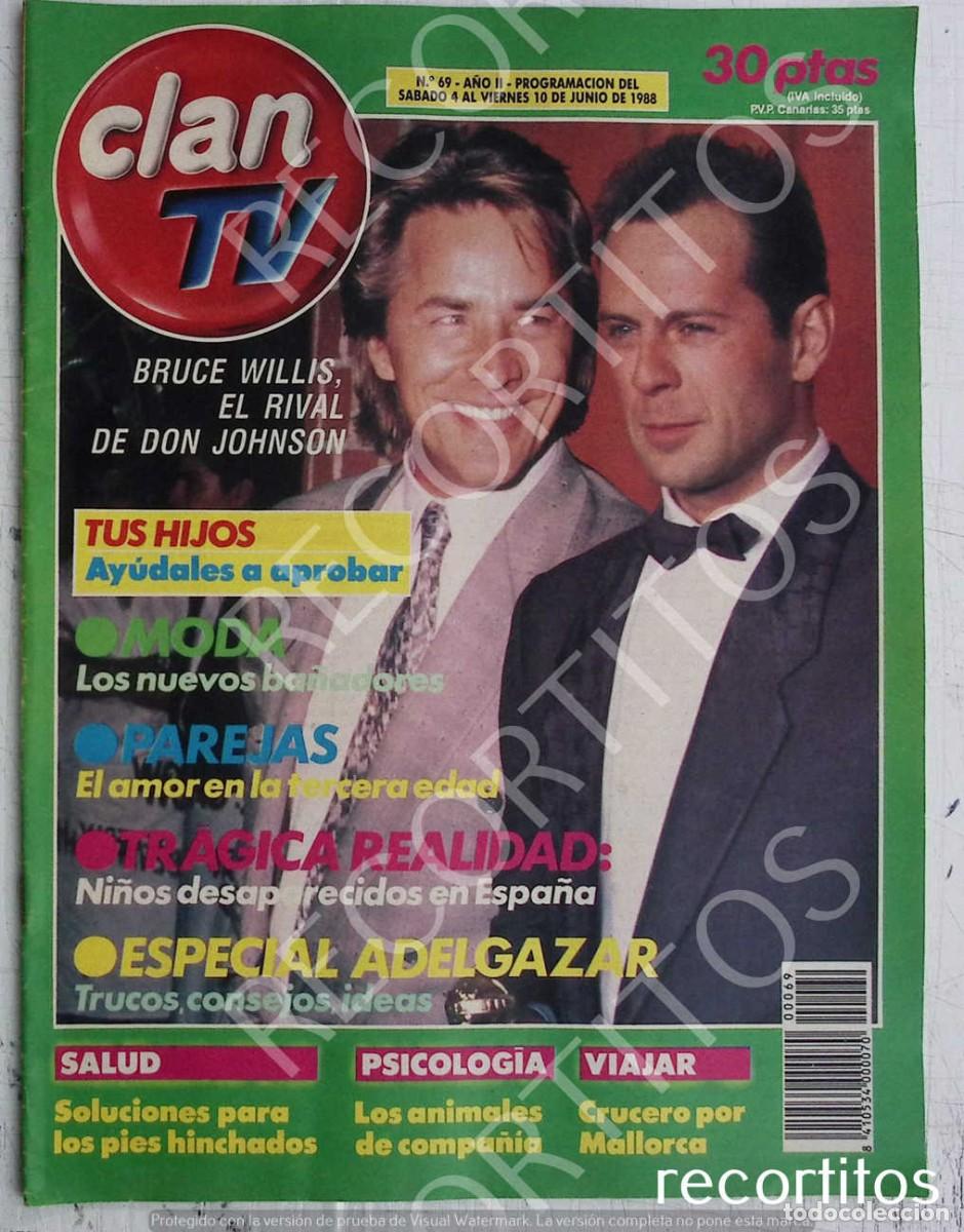 Coleccionismo de Revistas y Peri&oacute;dicos: BRUCE WILLIS LUZ DE LUNA DON JOHNSON CORRUPCION EN MIAMI VICE