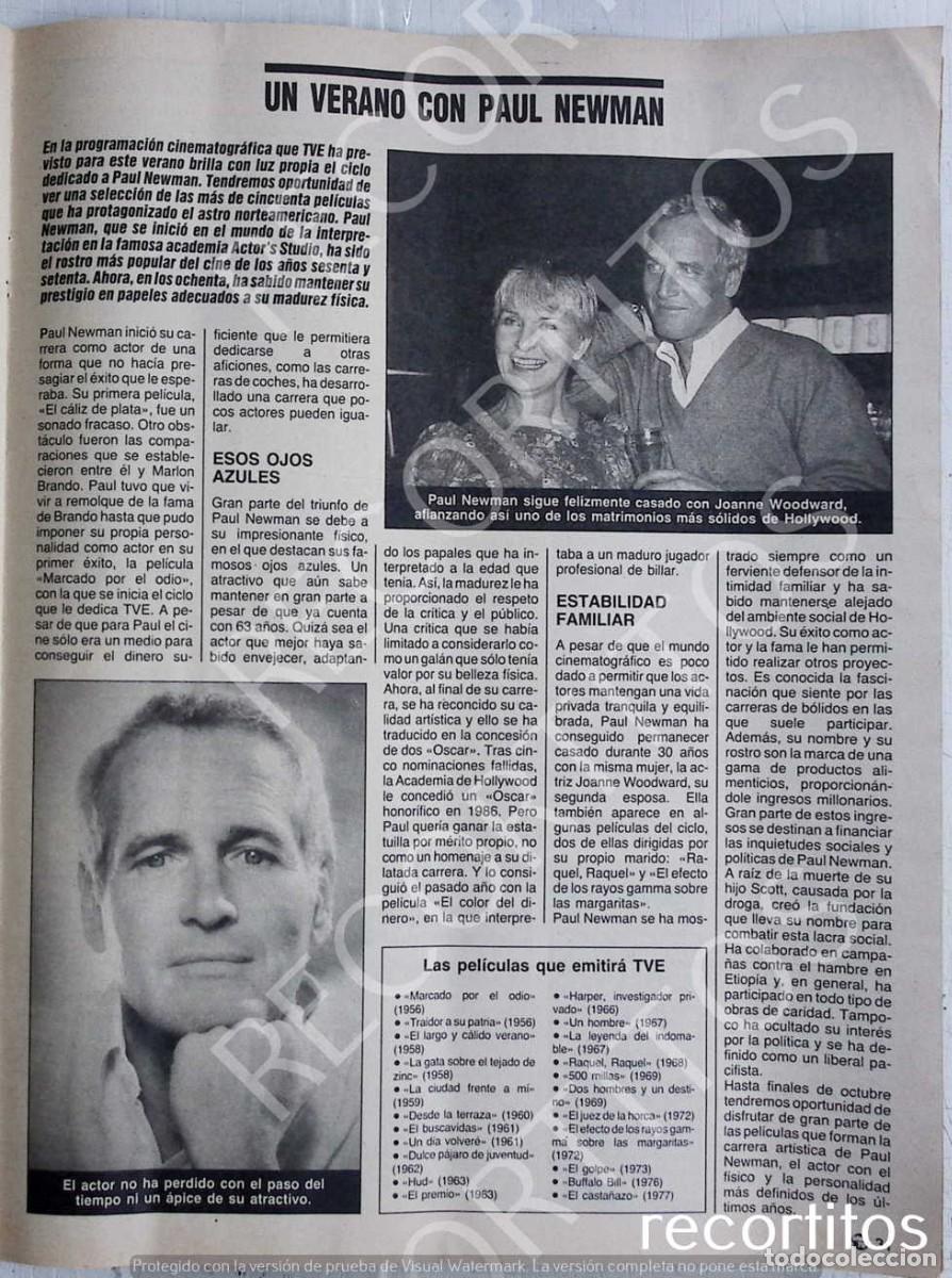 Coleccionismo de Revistas y Peri&oacute;dicos: PAUL NEWMAN
