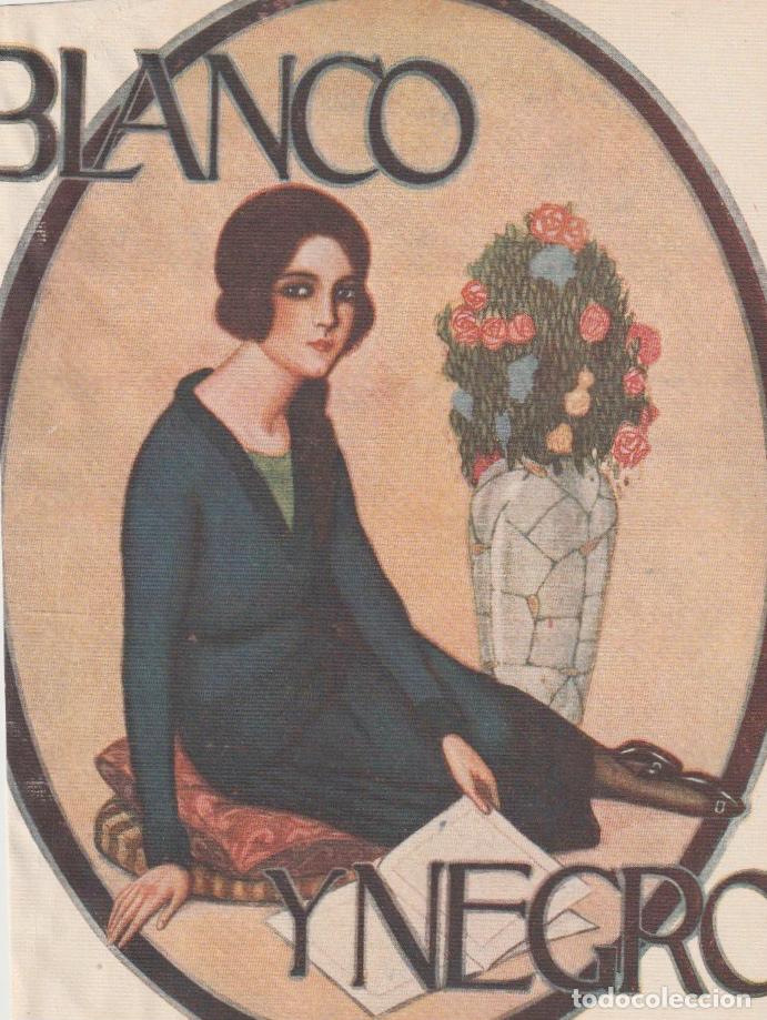 Collection Magazines and Newspapers: [Dama lectora ]/ ilustraci&oacute;n para cubierta de revista Blanco y Negro - 1921