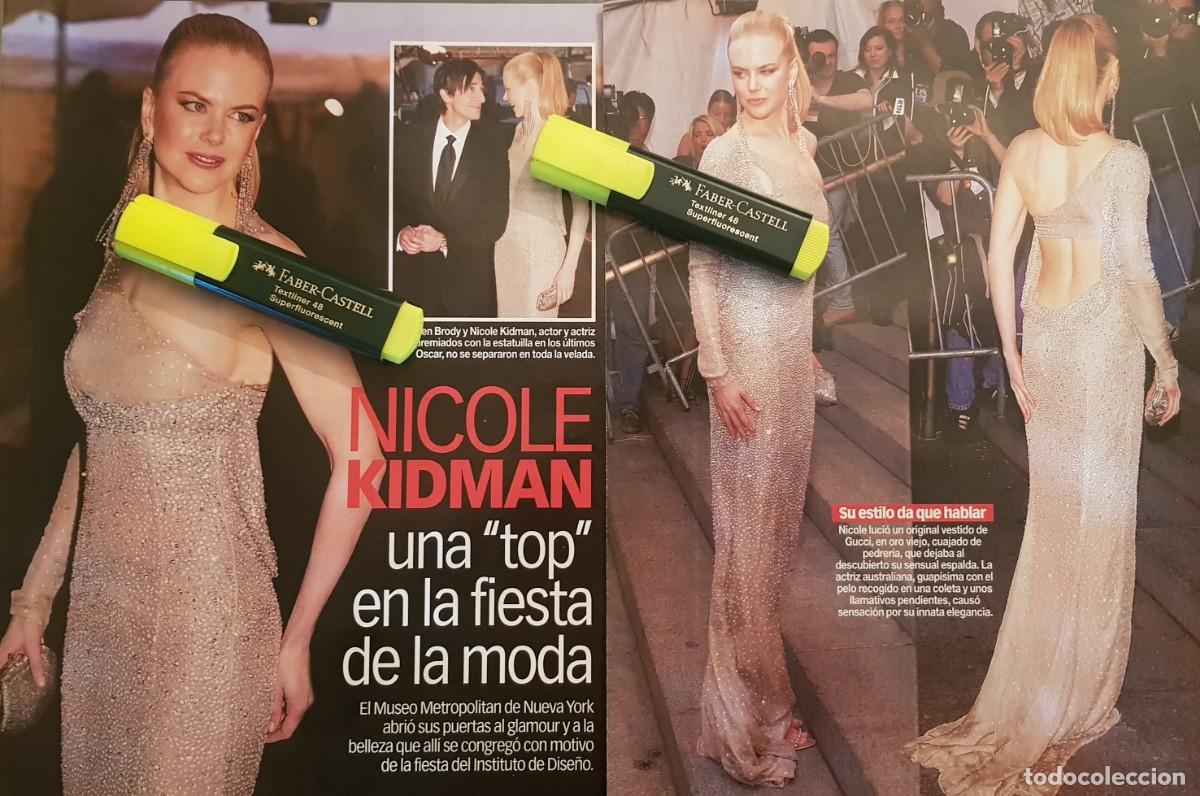 Collezionismo di Riviste e Giornali: Reportaje Nicole Kidman / Gisele Bundchen / Karolina Kurkova / &Aacute;ngela Lindva 16.05.03