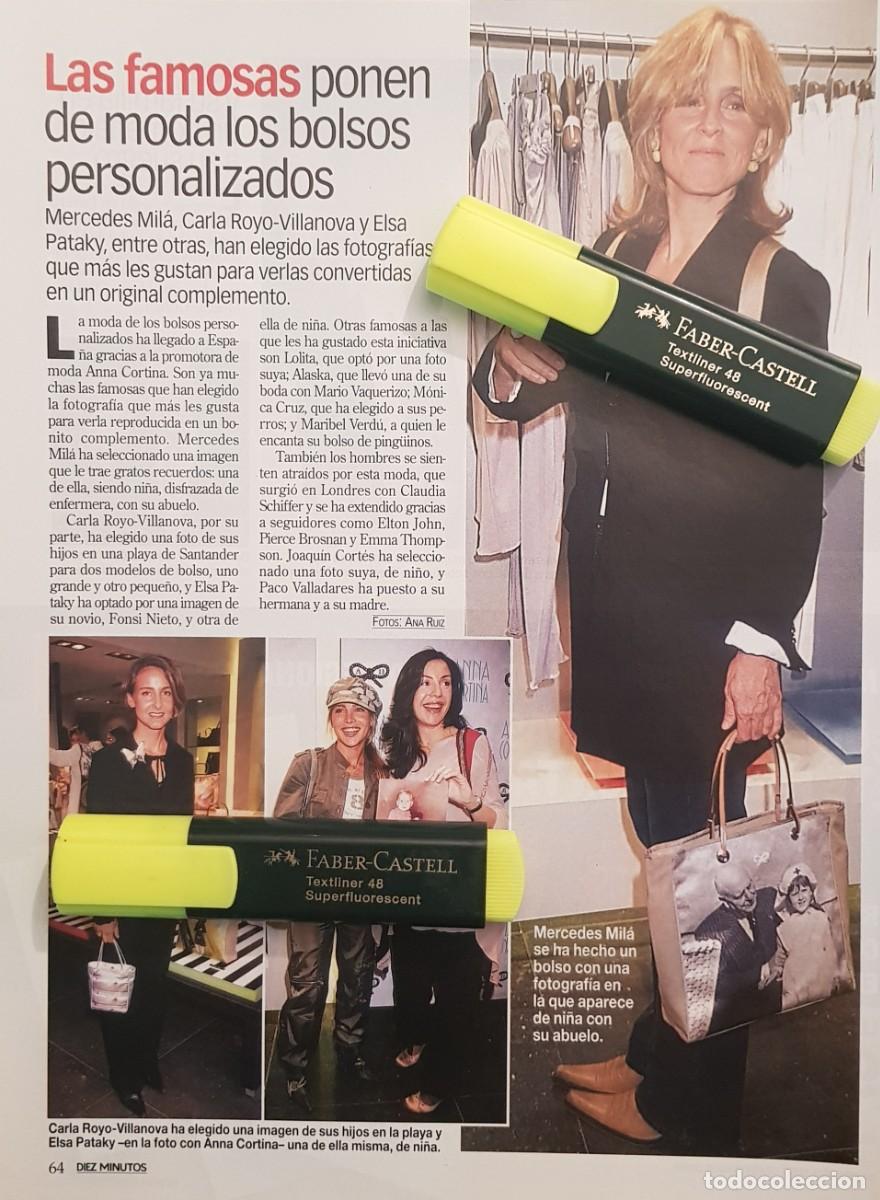 Collectionnisme de Revues et Journaux: Reportaje Elsa Pataky / Mercedes Mil&aacute; / Carla Roy 16.05.2003o
