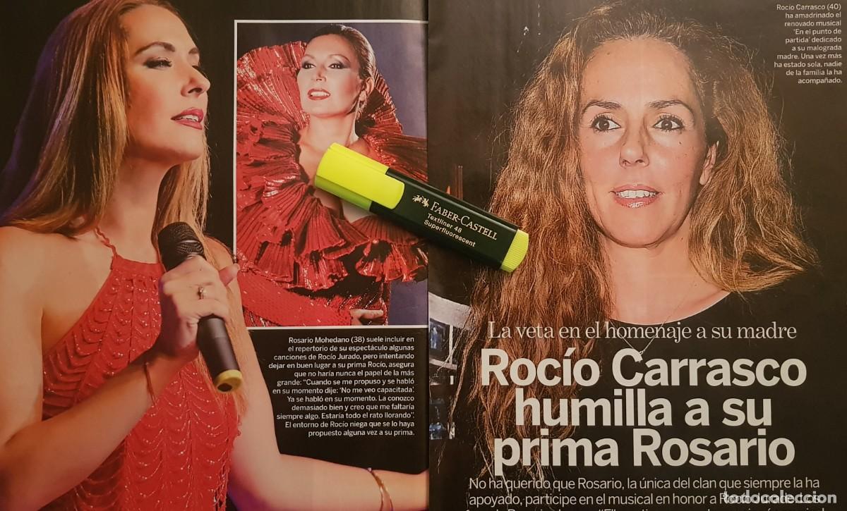 Coleccionismo de Revistas y Peri&oacute;dicos: Reportaje Roc&iacute;o Jurado / Roc&iacute;o Carrasco / Rosario Mohedano 24.01.2018