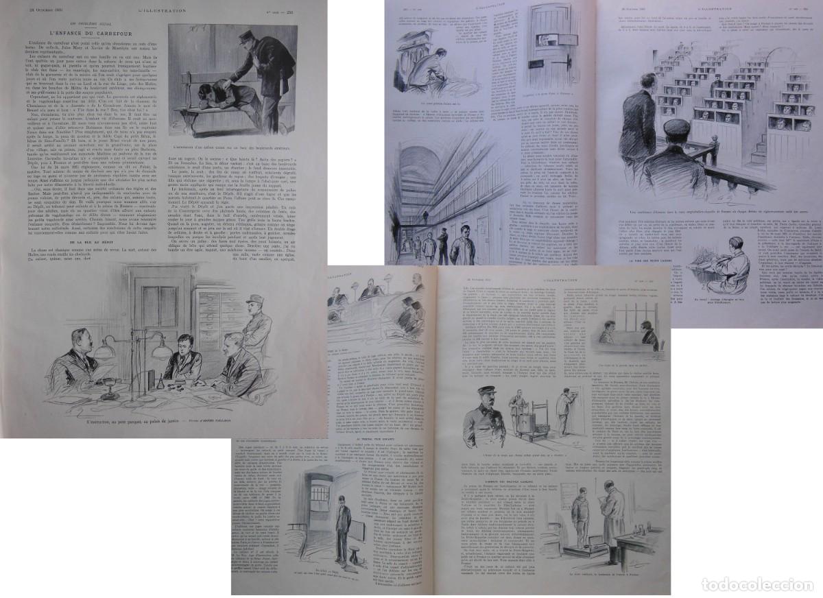 Collezionismo di Riviste e Giornali: Un probleme social: L&acute;enfance du carrefour por Paul- Emile Cadilhac, ilus. Andr&eacute; Galland. 1931
