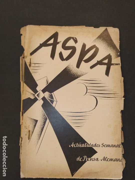 Collezionismo di Riviste e Giornali: GUERRA CIVIL - ASPA - NUMERO 65 - A&Ntilde;O 1939 - REVISTA ANTIGUA - NAZISMO -VER FOTOS-(V-24.904)