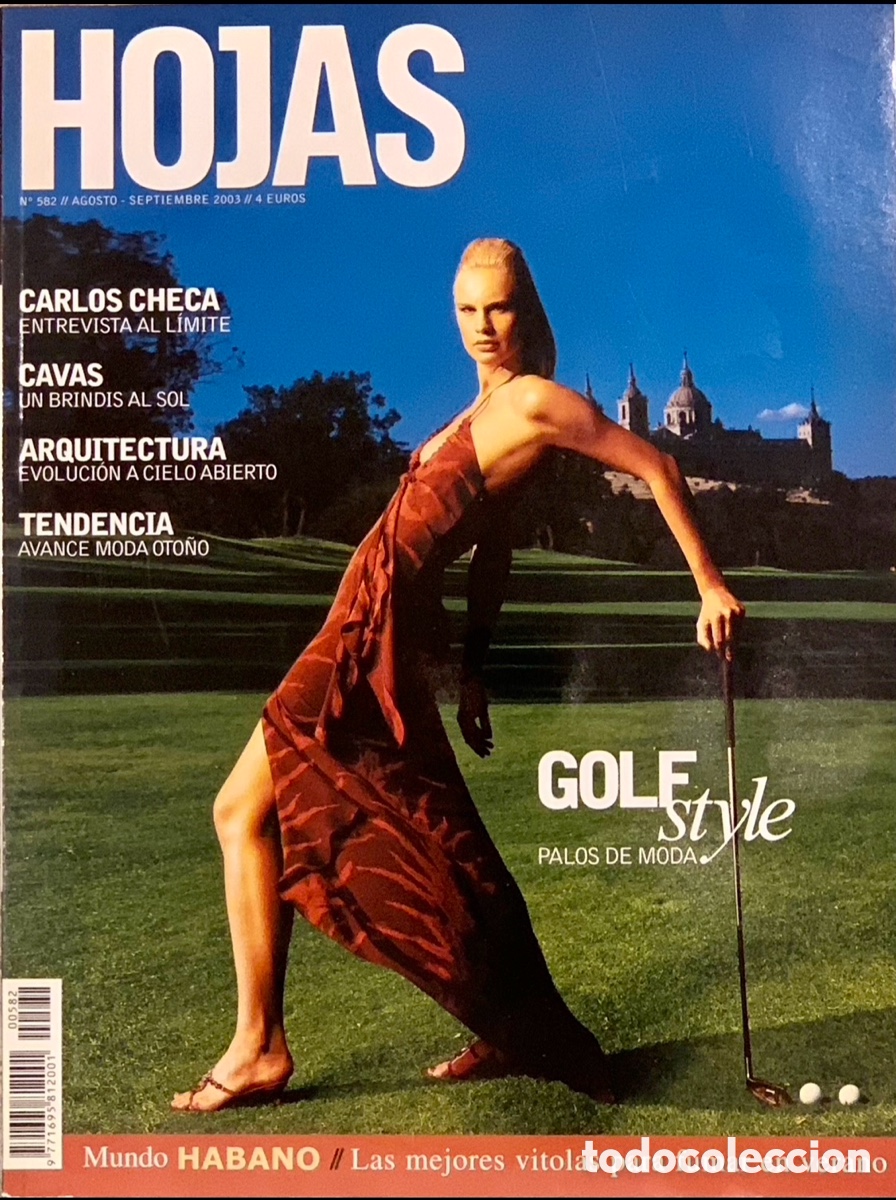 Coleccionismo de revistas y peri&oacute;dicos: Revista. HOJAS. Golf Style. 2003.