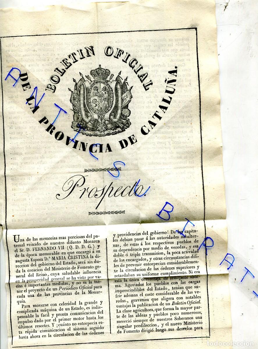 Collezionismo di Riviste e Giornali: DIARIO A&Ntilde;O 1833 MEDICINA PLAZAS DE MEDICO EN MORELLA MAESTRAZGO BOLETIN OFICIAL REINA ISABEL II