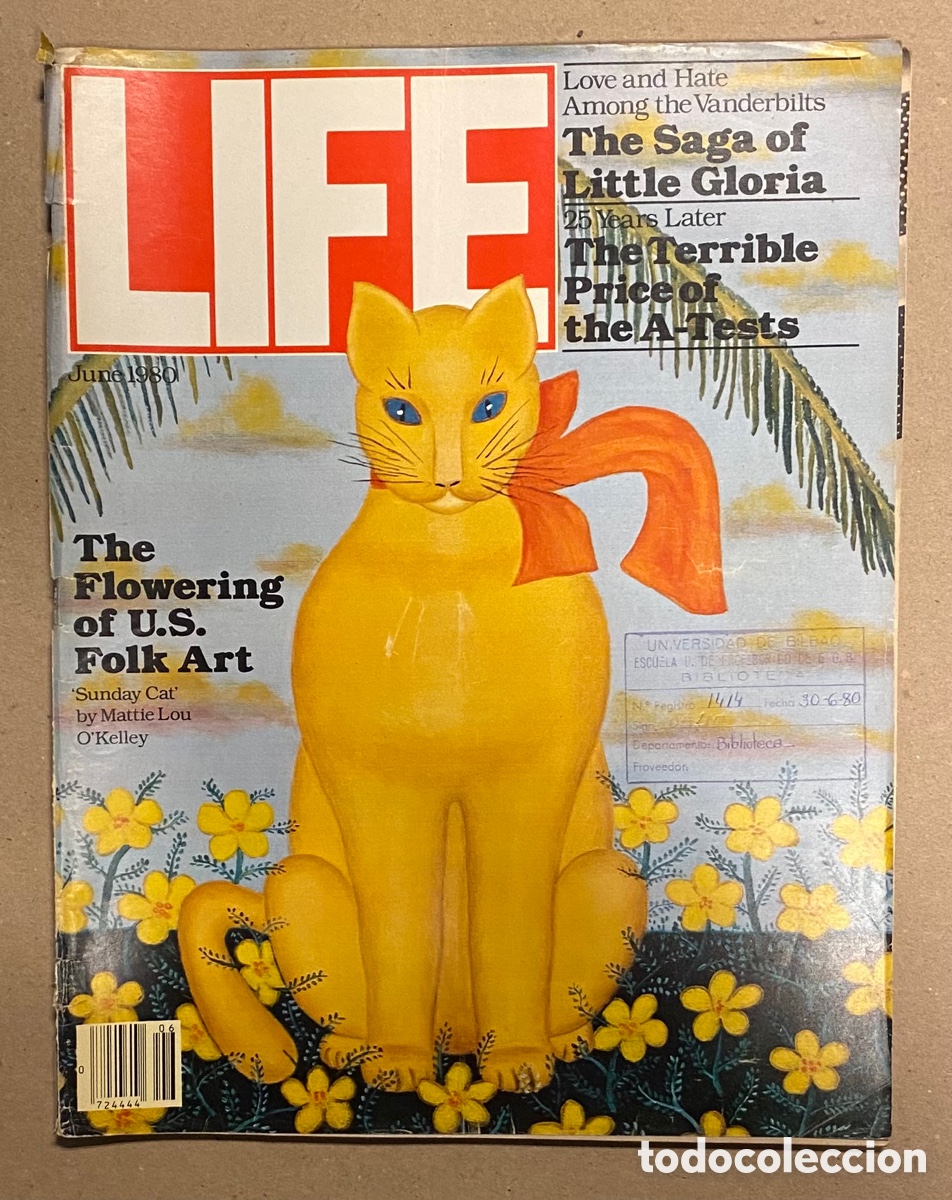 Collection Magazines and Newspapers: LIFE VOL.3 N&deg; 6 (JUNE 1980). PUNK NEW WAVE USA, BJ&Ouml;RN BORG,&hellip; VER SUMARIO EN FOTOGRAF&Iacute;AS.