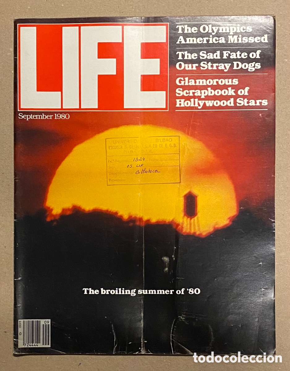 Collection Magazines and Newspapers: LIFE VOL.3 N&deg; 9 (SEPTEMBER 1980). JJ.OO. MOSC&Uacute; &lsquo;80,&hellip; VER SUMARIO EN FOTOGRAF&Iacute;AS. EDICI&Oacute;N AMERICANA.