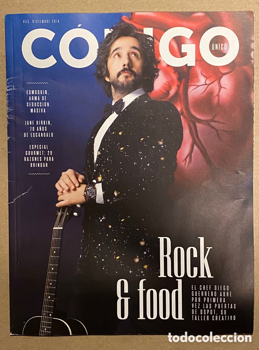 Coleccionismo de Revistas y Peri&oacute;dicos: C&Oacute;DIGO &Uacute;NICO N&deg; 54 (2017). DIEGO GUERRERO, JANE BIRKIN,&hellip;