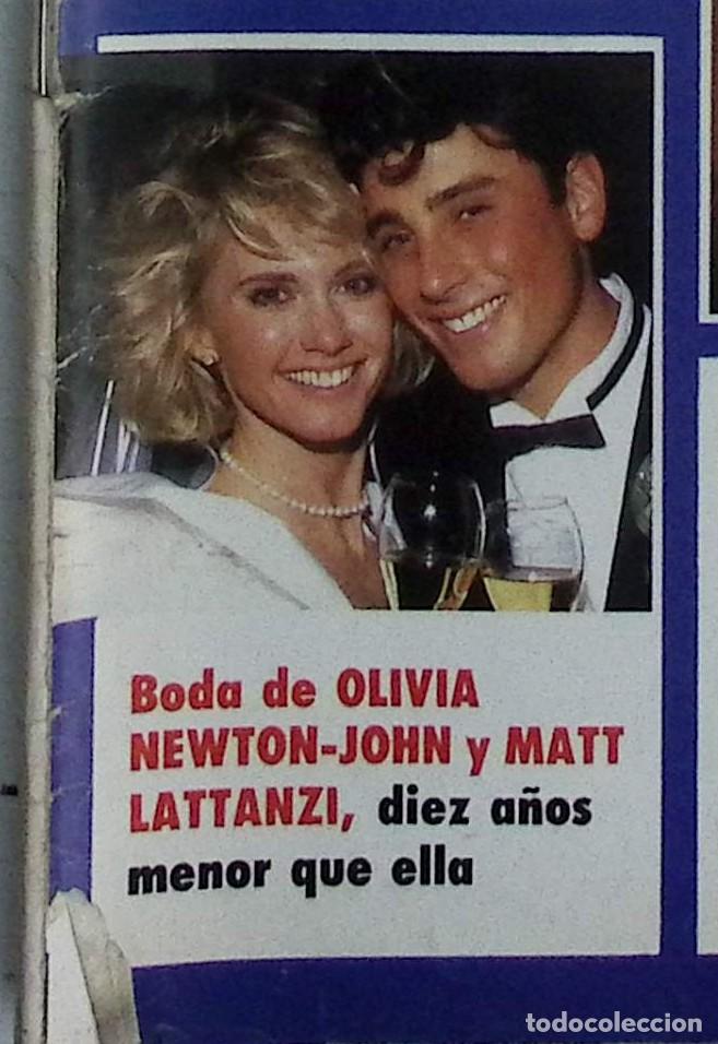 Coleccionismo de revistas y peri&oacute;dicos: OLIVIA NEWTON JOHN MATTEW LATTANZI BODA