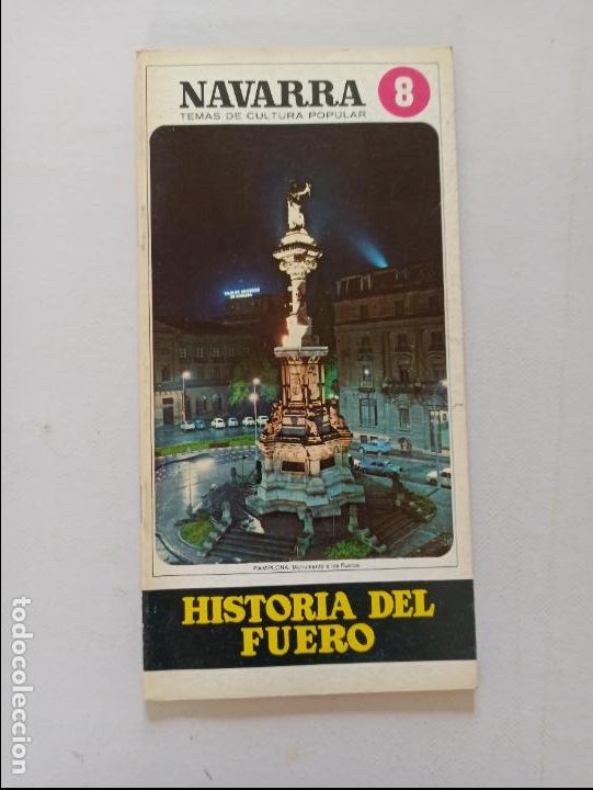 Colecionismo de Revistas e Jornais: NAVARRA N&ordm; 8 - TEMAS DE CULTURA POPULAR - HISTORIA DEL FUERO (HG)