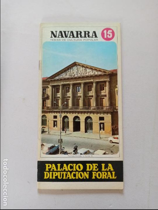 Colecionismo de Revistas e Jornais: NAVARRA N&ordm; 15 - TEMAS DE CULTURA POPULAR - PALACIO DE LA DIPUTACION FORAL (HG)