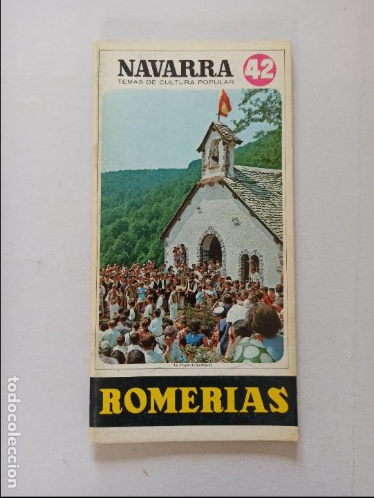 Coleccionismo de Revistas y Peri&oacute;dicos: NAVARRA N&ordm; 42 - TEMAS DE CULTURA POPULAR - ROMERIAS (HG)