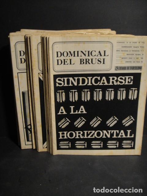 Collection Magazines and Newspapers: 48 revistas , dominical del brusi , suplemento del diario de barcelona , a&ntilde;os 70