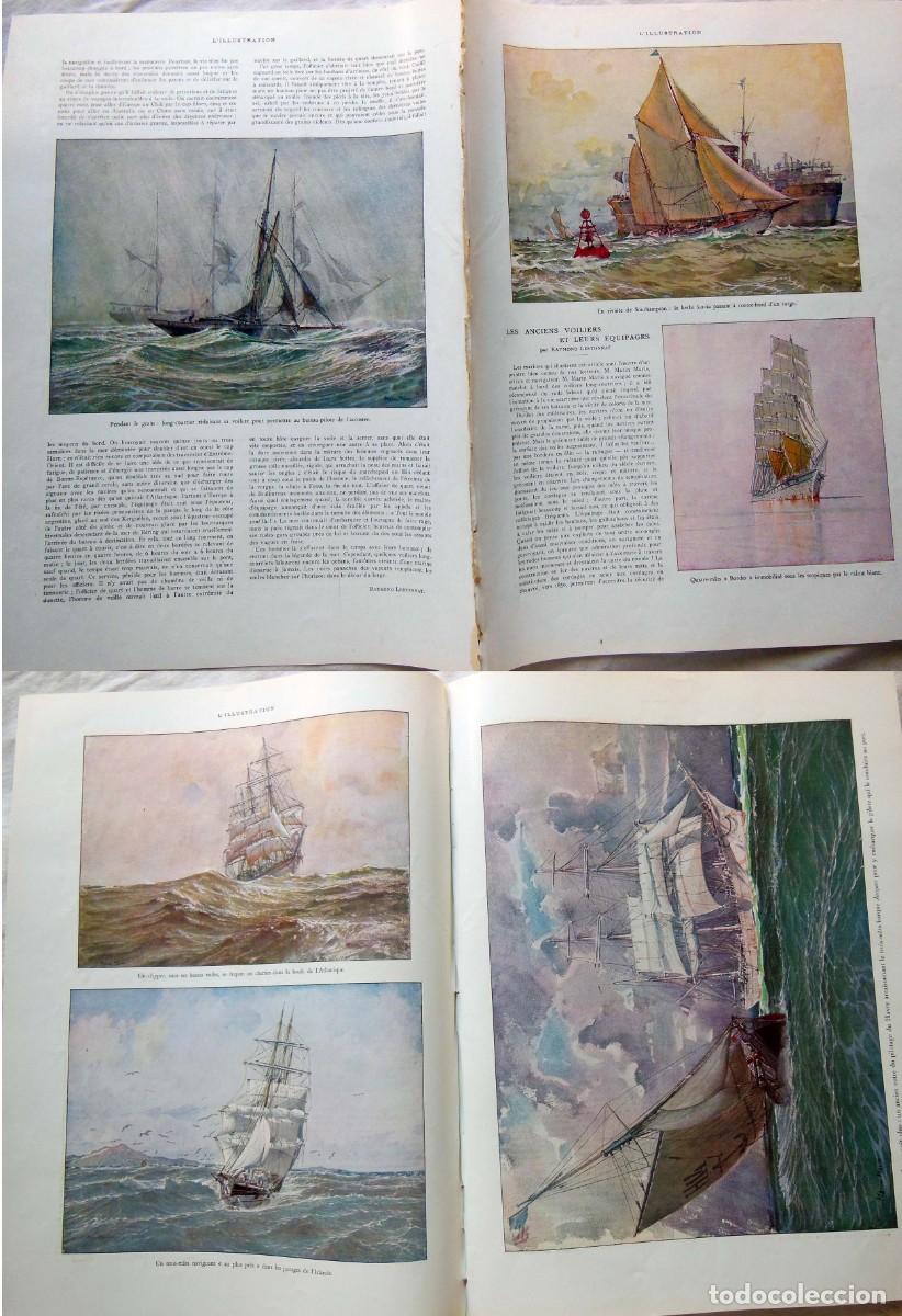Collezionismo di Riviste e Giornali: Les anciens voiliers et leurs &eacute;quipages por Raymond Lestonnat.1931. L&acute;Illustration.