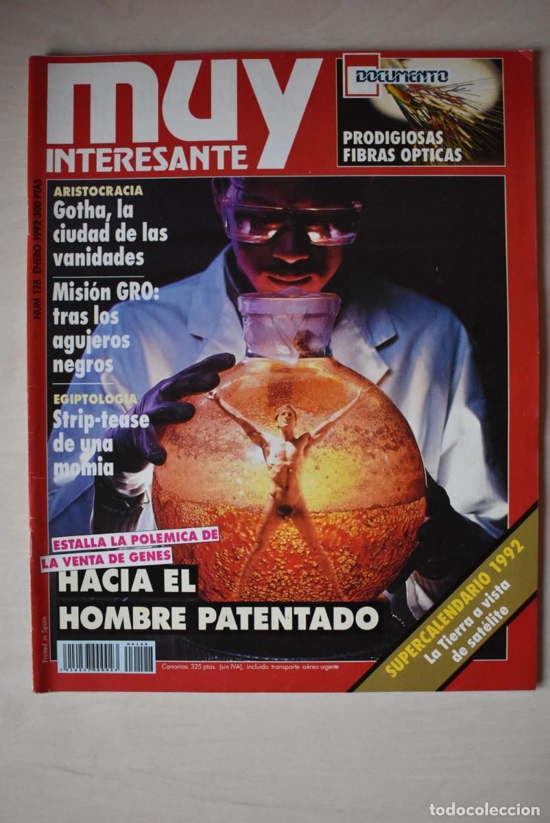 Colecionismo de Revistas e Jornais: Revista Muy Interesante. N &ordm;. 128. Hacia el hombre patentado
