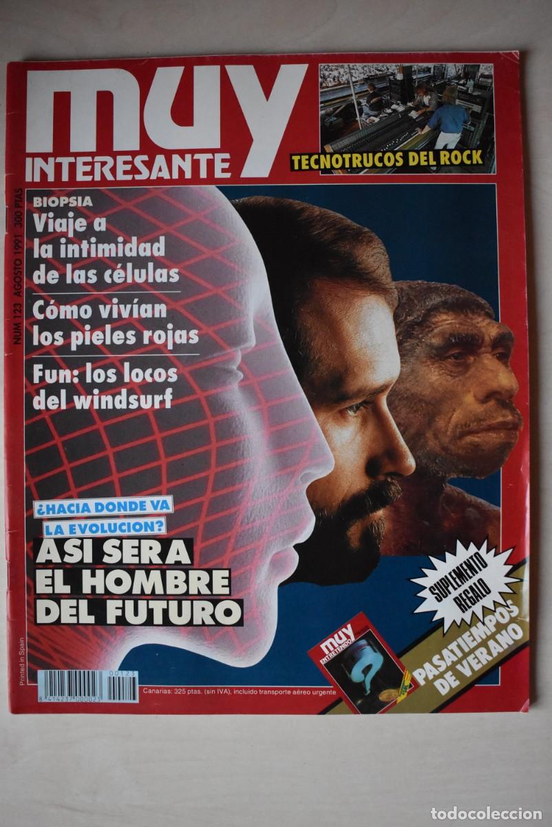 Collezionismo di Riviste e Giornali: Revista Muy Interesante. N &ordm;. 123. As&iacute; ser&aacute; el hombre del futuro