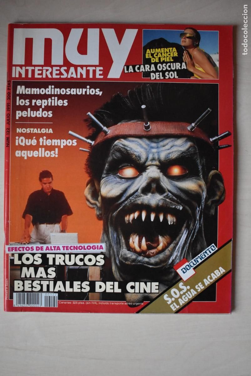 Collezionismo di Riviste e Giornali: Revista Muy Interesante. N &ordm;. 122. Los trucos m&aacute;s brillantes del cine