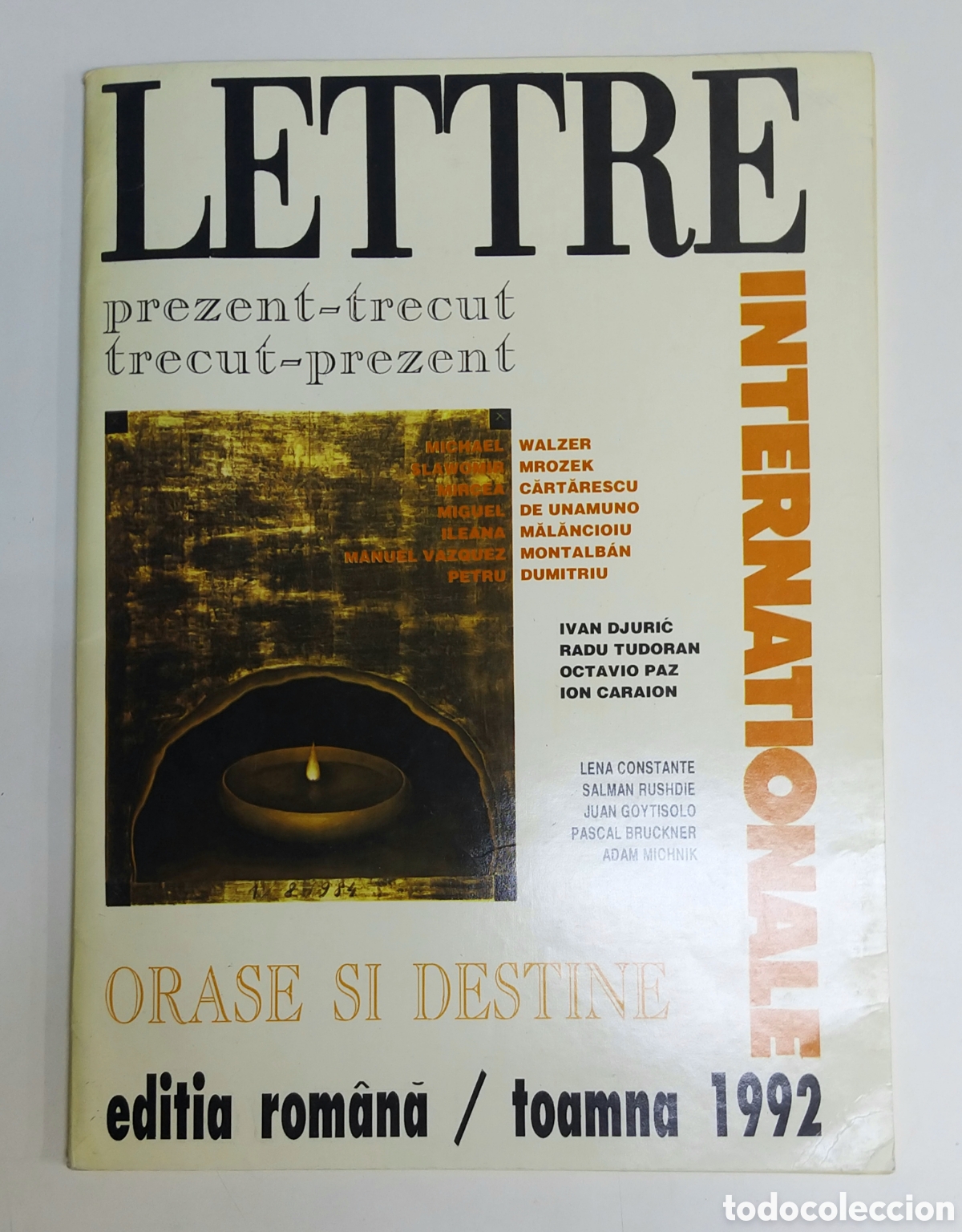 Coleccionismo de revistas y peri&oacute;dicos: LETTRE INTERNATIONALE. Edici&oacute;n Ruman&iacute;a. 1992