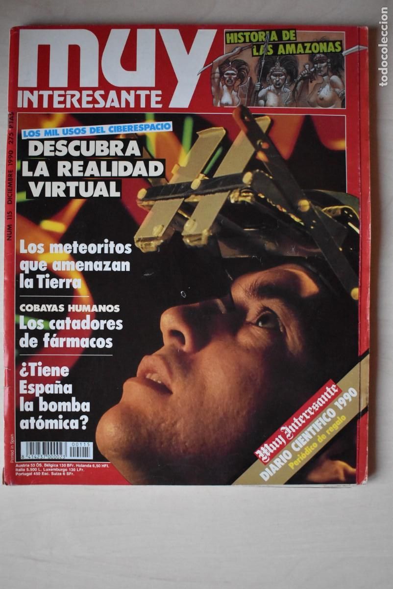 Collezionismo di Riviste e Giornali: Revista Muy Interesante. N &ordm;. 115. Descubra la realidad virtual