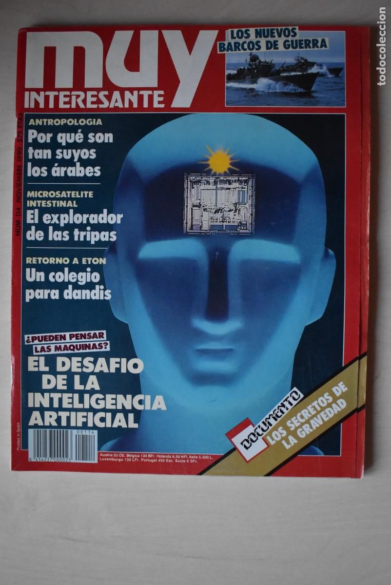Collezionismo di Riviste e Giornali: Revista Muy Interesante. N &ordm;. 114. El desaf&iacute;o de la inteligencia artificial