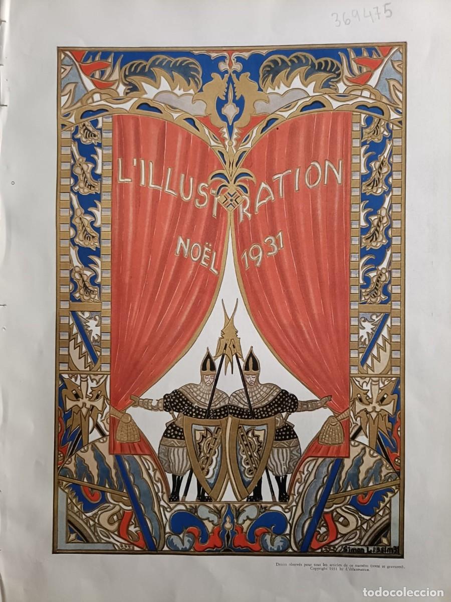 Collezionismo di Riviste e Giornali: Ilustraciones Simon Lissim (1931). Peri&oacute;dico L&acute;Illustration.