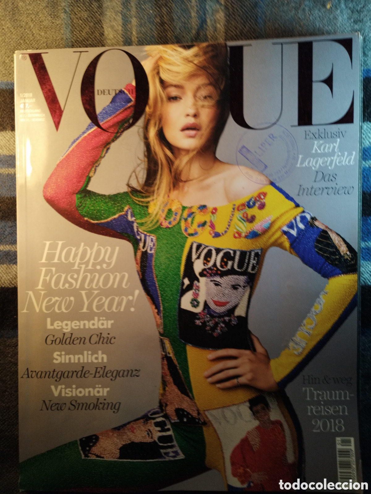 Coleccionismo de Revistas y Peri&oacute;dicos: VOGUE ALEMANIA#01/2018