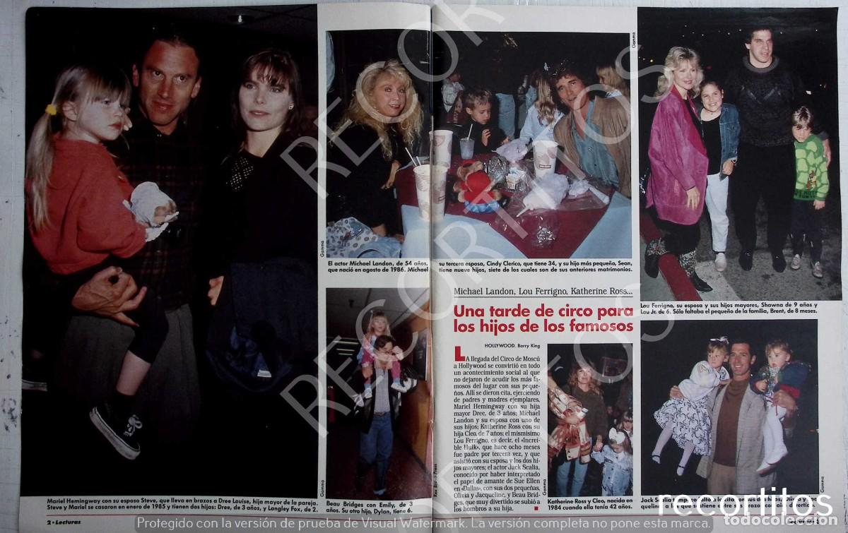 Coleccionismo de Revistas y Peri&oacute;dicos: lou ferrigno michael landon mariel hemingway