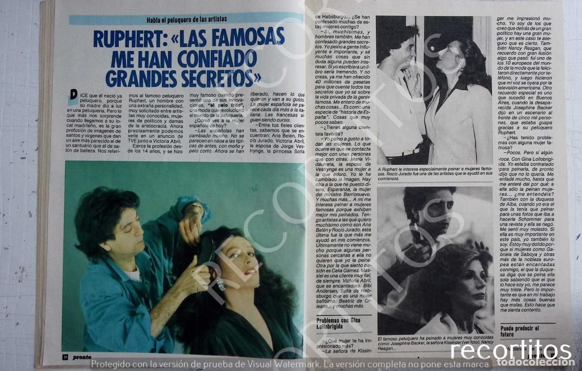 Coleccionismo de Revistas y Peri&oacute;dicos: ruper massiel rocio jurado