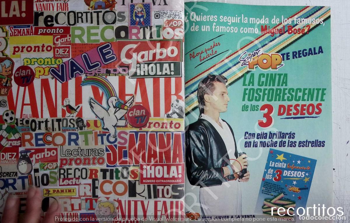 Coleccionismo de Revistas y Peri&oacute;dicos: miguel bose