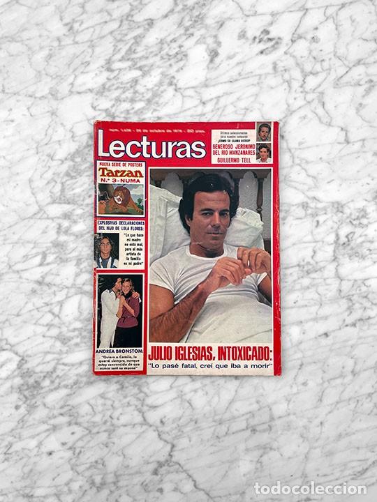 Coleccionismo de Revistas y Peri&oacute;dicos: LECTURAS - 1979 JULIO IGLESIAS, ANTONIO FLORES, MARISA DE LEZA, CAMILO SESTO, ROCIO JURADO, BACCARA