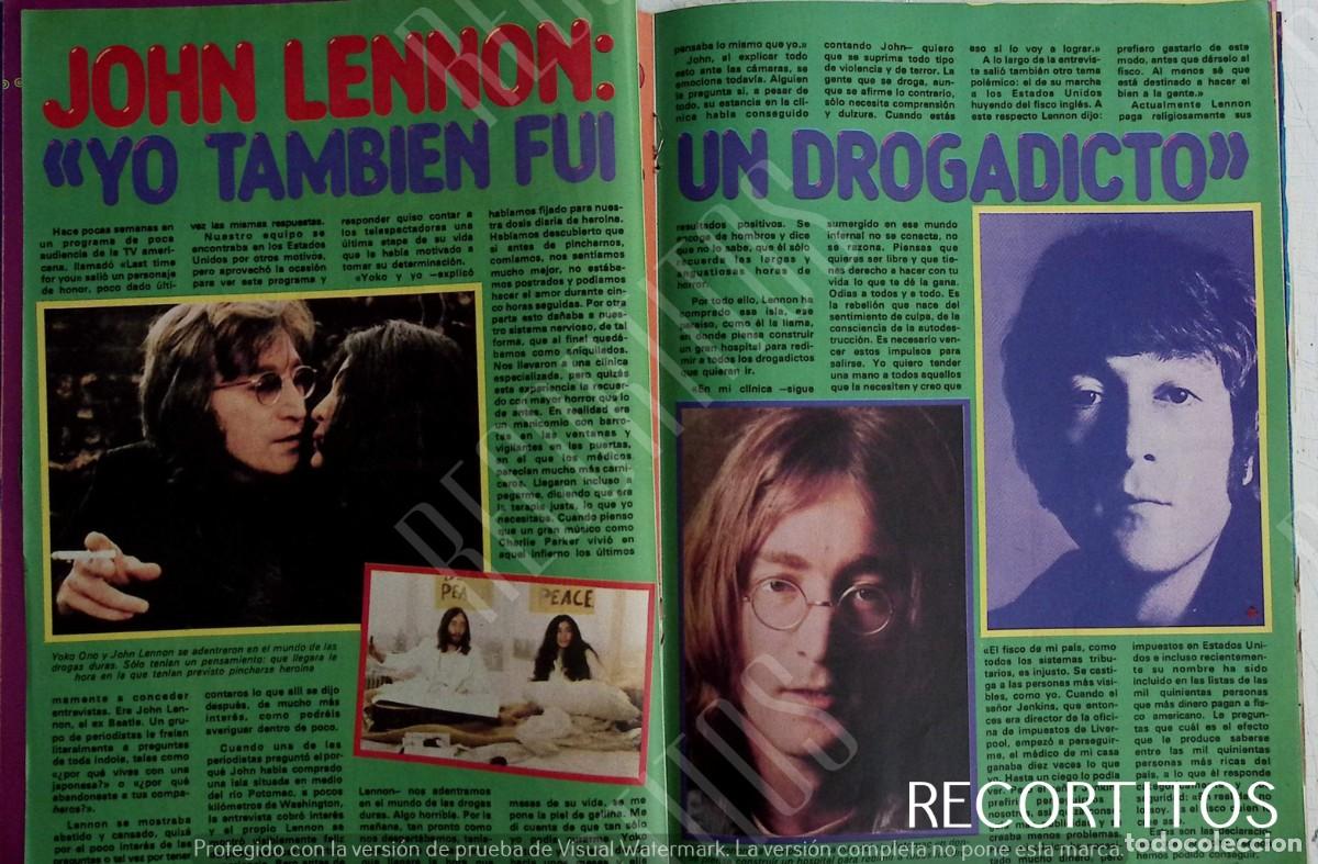 Coleccionismo de Revistas y Peri&oacute;dicos: john lennon yoko ono los beatles
