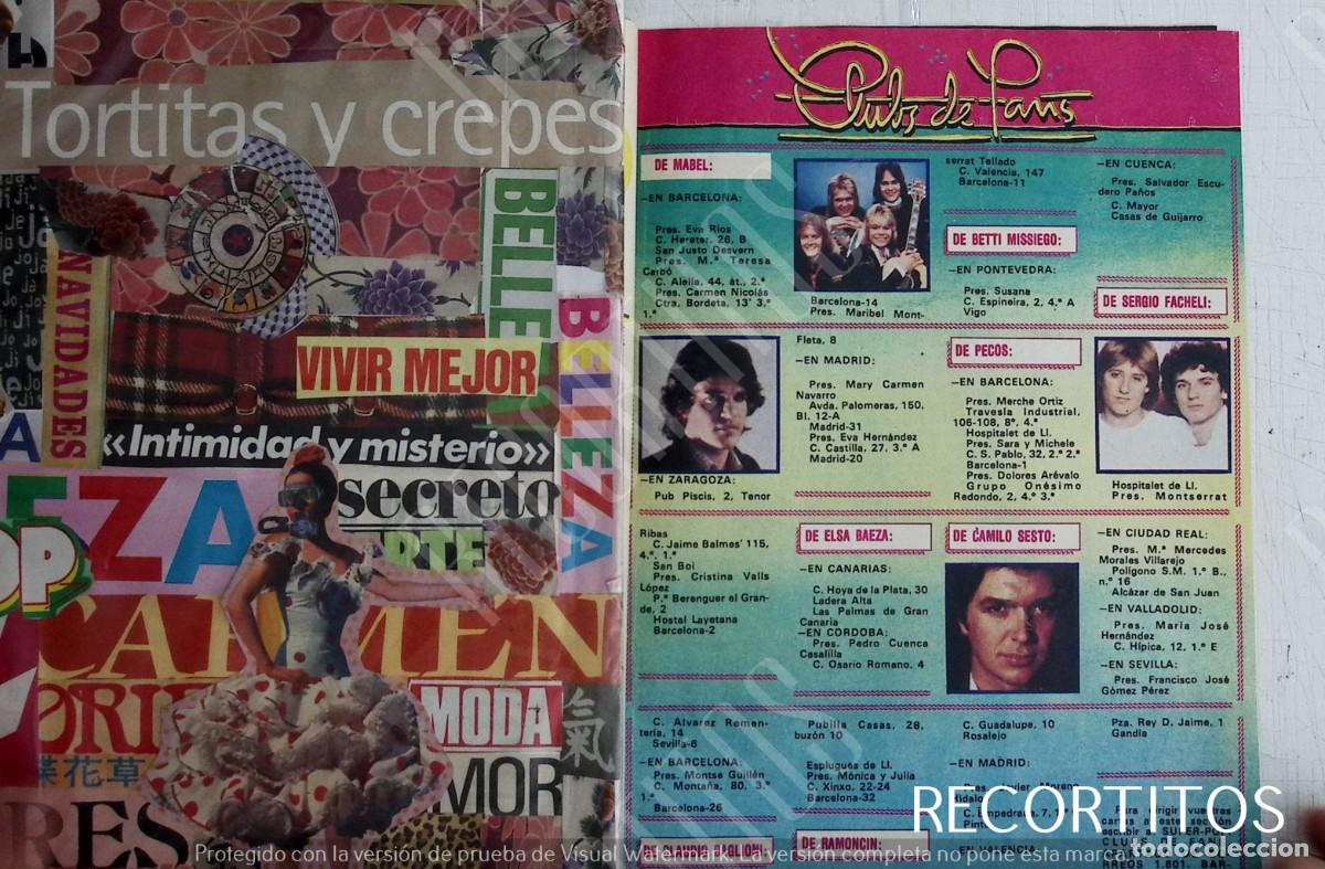 Coleccionismo de Revistas y Peri&oacute;dicos: mabel pecos sergio facheli camilo sesto