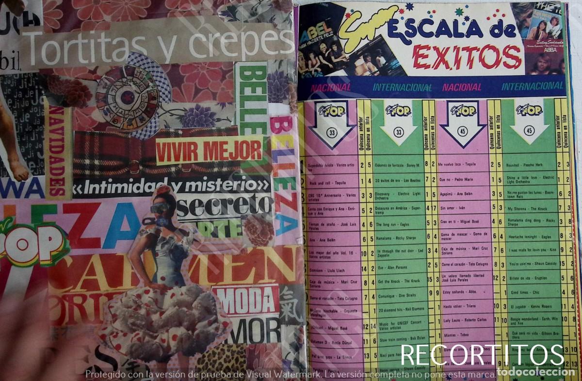 Coleccionismo de Revistas y Peri&oacute;dicos: escala de exitos abba mabel pecos tequila