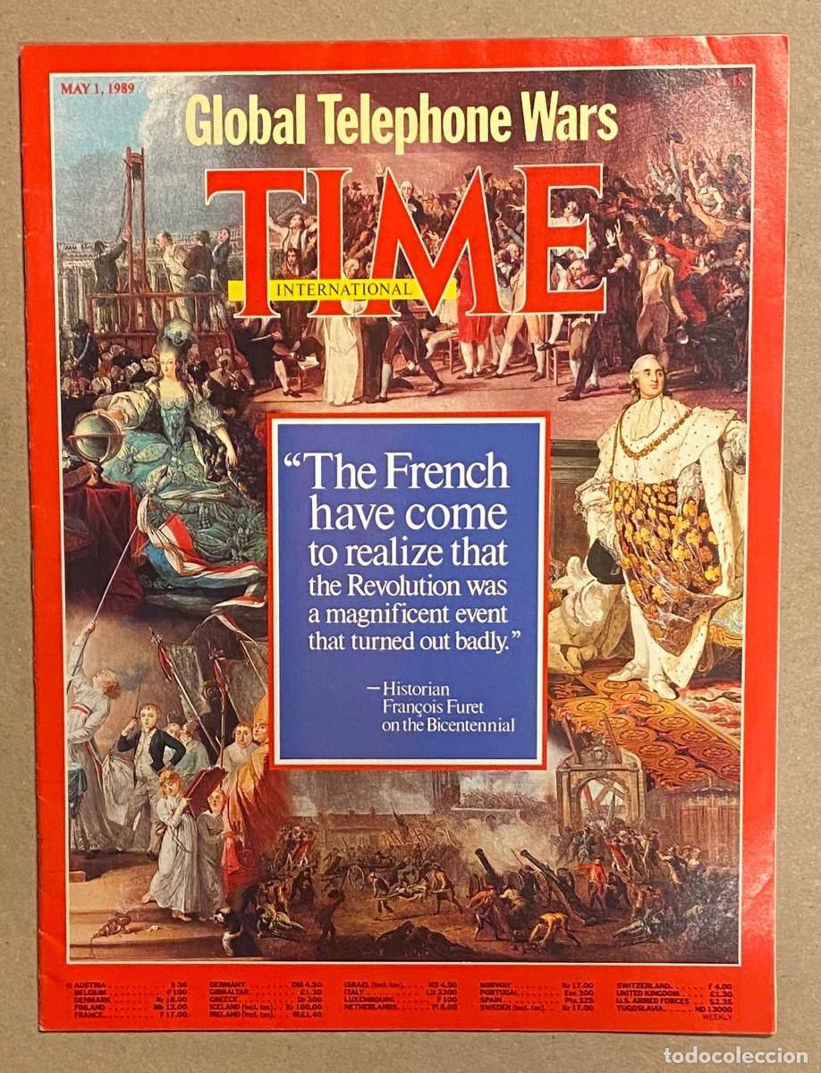 Collection Magazines and Newspapers: TIME INTERNATIONAL N&deg; 18 (1989). GLOBAL TELEPHONE WARS,&hellip; VER SUMARIO EN FOTOGRAF&Iacute;AS.